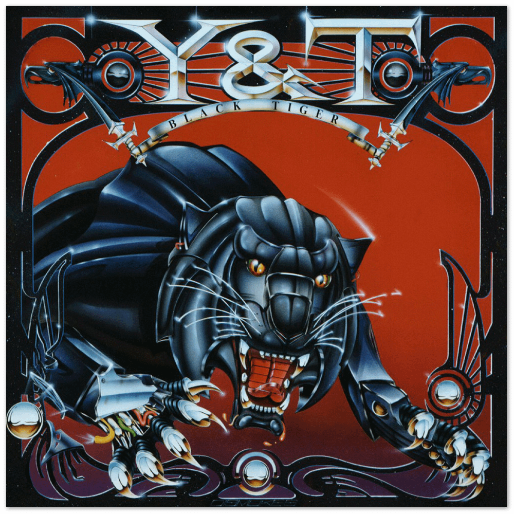 Y&T - Black Tiger Tour T-shirt