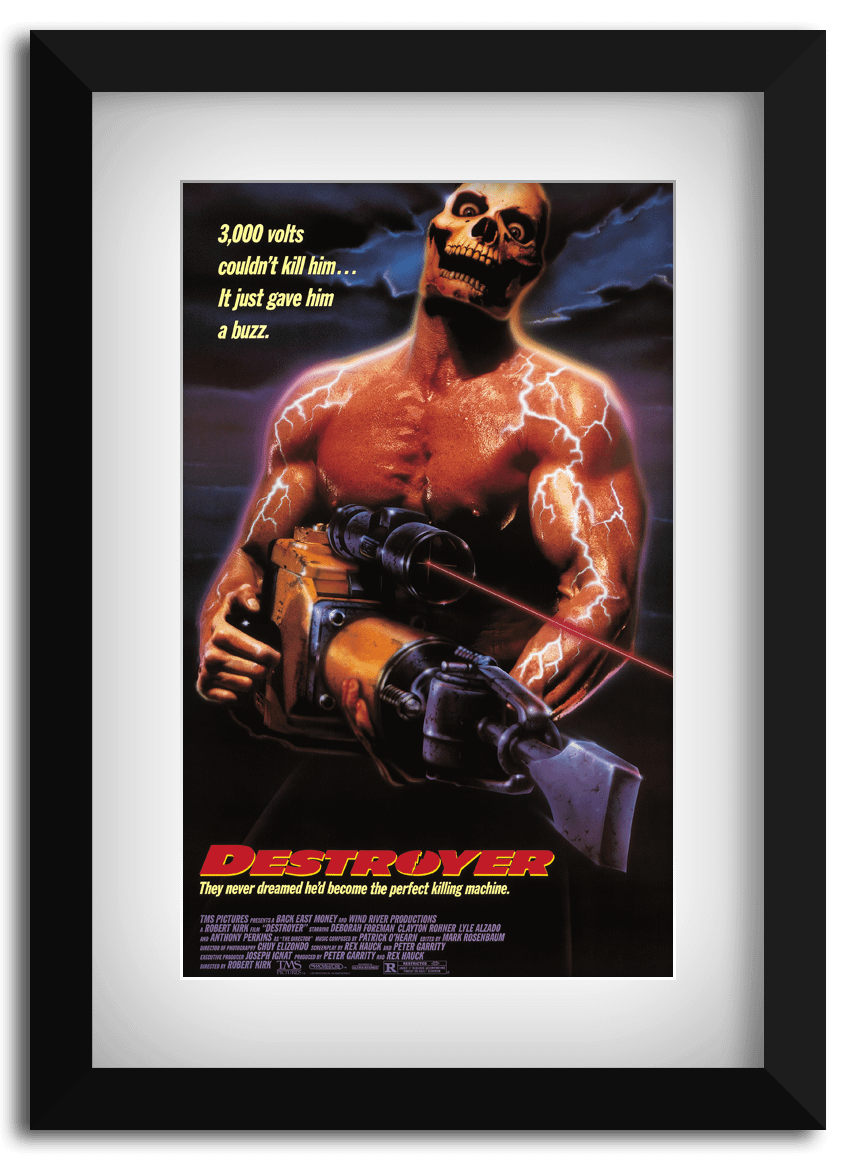 Movie Destroyer. 1988 27" x 41"
