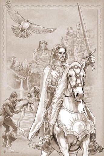 Medieval Times Poster Sketch